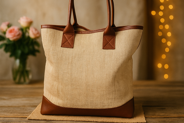 Banana Fiber Eco-Loom Tote Bag